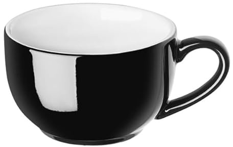 Olympia Olympia Cafe Cappuccino Cup Black - 340ml 11.5fl oz (Box 12)