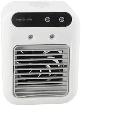 Aire acondicionado portátil, enfriador personal recargable por USB, para viajes de oficina en coche, enfriador de aire portátil, tecnología de refrigeración eficaz