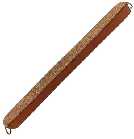 Dragstoppare för – 92 x 8 cm triangulärt dragtätningsblockerare | Viktad under dörrpropp | för garage, inomhus, utomhus, rum, fönster