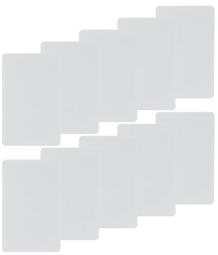 NIYANGLE Tarjetas de Limpieza Cr80-lc para Lectores de Tarjetas Inteligentes Pos y Cajeros Automáticos, Juego de 10 Piezas de PVC sin Residuos, Compatible Dispositivos