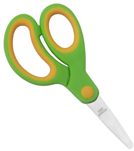Forbici per bricolage con comode forbici da allenamento, sicurezza pratica, forniture scolastiche, sicurezza pratica