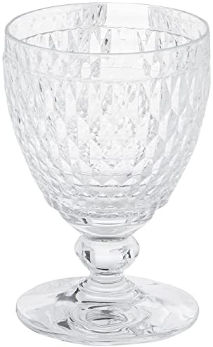 Boston Wine Goblet Set of 4 by Villeroy & Boch - Clear, 10 Fluid Ounces