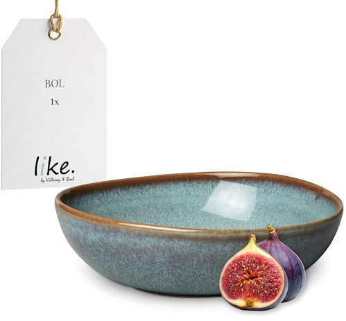 like. by Villeroy & Boch 10-4282-1900 Cuenco de lava, Glacé, 17 x 17 x 5.5 cm