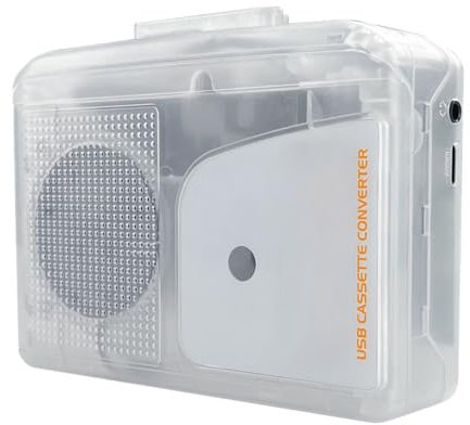 Qsvbeeqj Macchina del nastro di USB al convertitore MP3 per digitalizzazione facile della musica classica con la modifica che preserva il suono originale