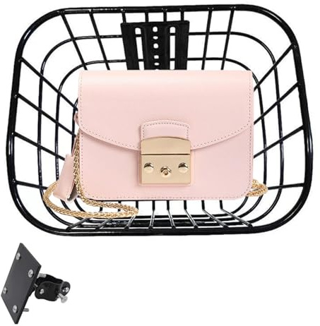Panier Vélo Adulte - Panier Guidon,Accessoire de Guidon pour Courses Camping Chiens Chats