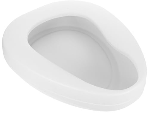 Anneome Padella da Letto per Pazienti Allettati in Plastica Anti-perdita Ergonomica, Orinatoio Femminile Portatile per Uso Domestico e Ospedaliero, Secchio di Emergenza per Anziani