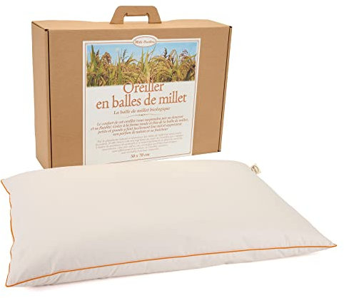 Hirseballkissen 50 x 70 cm
