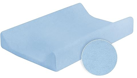 Lenzuolo coprimaterasso per fasciatoio 70 x 50 cm - Blu
