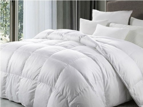 Viceroybedding Luxury Goose Feather and Down Duvet/Quilt, All Season (4.5 tog + 9 tog), Double Size