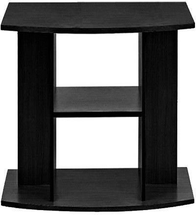 Aquarium Unterschrank Budget für Becken 60 x 30 x 60 mit gewölbter Frontscheibe Schwarz