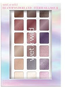 Wet 'n' Wild, 18-Farbige All-In-One Palette mit 18 Lidschatten mit Klassischen Farben, Schimmernden Tönen und Matten Übergangsfarben, Hochpigmentiert, Langanhaltend und Leicht zu Verblenden