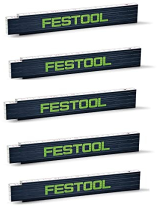 Festool Meterstab MS 2m Maßstab Zollstock Gliedermaßstab Meter 201464 5 Stück
