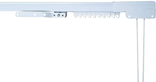 Deslizar cortina de cuerda barra para cortina de pared o techo extensible riel profesional (160 cm x 300 cm)