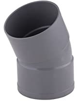 Codo de PVC 22° Hembra-Hembra Ø100 mm | Desvío Suave para Tuberías de Evacuación | Unión Estanca y de Fácil Instalación | Alta Resistencia | NOYON & THIEBAULT