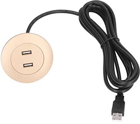 Presa di ricarica USB per divano, presa multipla con porte USB Installazione da incasso Stazione di ricarica da tavolo per divano di casa (Encomio)