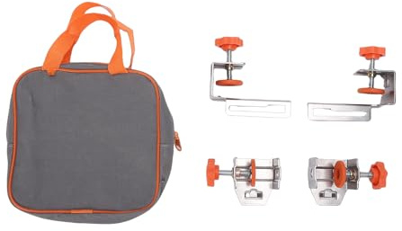 ViaGasaFamido Support de Montage de Tiroir en Acier Inoxydable, Paquet de 4 Clips de Fixation D'installation de Tiroir Pratiques pour la Rénovation de Meubles (Kit de pinces d'installation pour