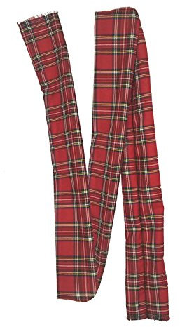 6ft Scottish Red Royal Stuart Tartan Sash Burns Night Fancy Dress