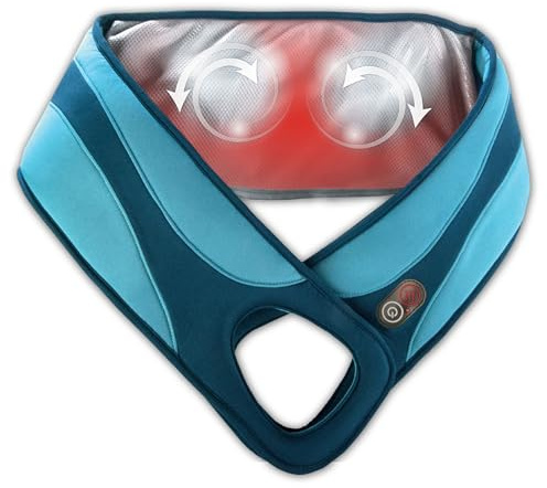 Wahl Corded Light Rotational Kneading Body Massage Wrap with Targeted Massage Nodes and Heat for Shoulder, Back, Leg, and Calf Pain Relief, FSA Eligible, Model 4270
