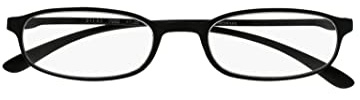 SILAC - Flexible black 7092 - Lunettes loupe - Pour Homme- Flexibles et Résistantes - Verres Anti Rayures - Dioptrie + 2,25 - Noire