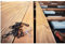 Terrassendielen Sibirische Lärche für Ihre Terrasse Balkon Wandverkleidung Poolbretter Terrassenbelag Terrassenholz (100cm feine Riffelung)