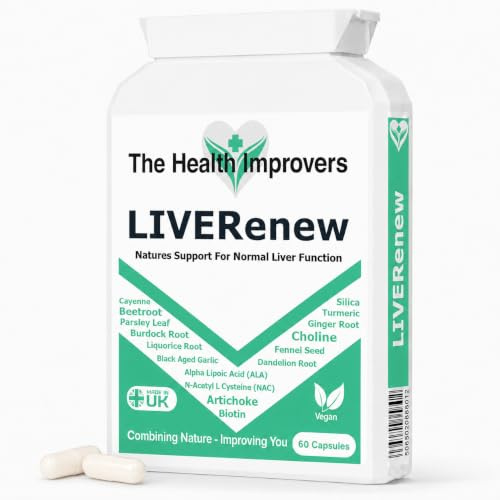 Gallbladder & Liver Support | 4800mg Artichoke | Cleanse & Detox Capsules | NAC, Choline, Dandelion | 2 Months Supply | Made in UK