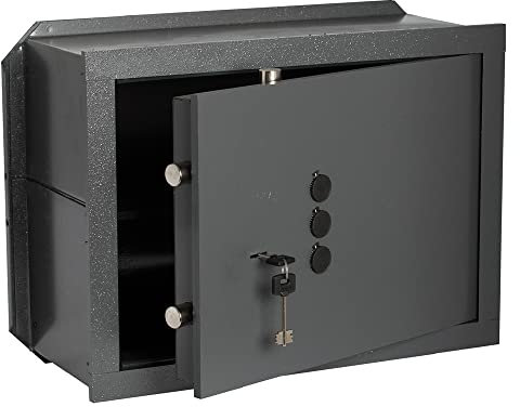 CISA 182210410, Cassaforte a Muro, con Chiave e combinatore, C Key 3, L42 x H30 x P25