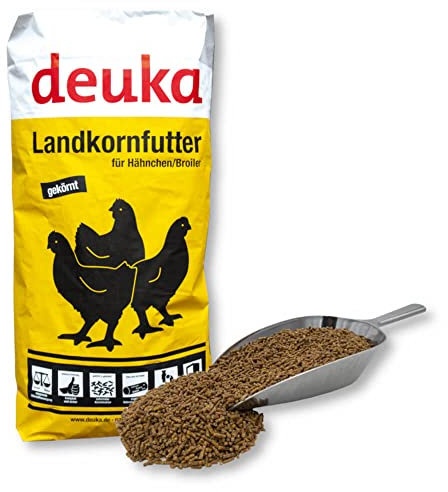 Deuka Hähnchen Mastfutter Landkornmast 25 kg Geflügelfutter Hühnerfutter