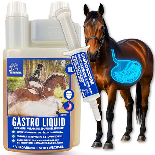 Gastrointestinal Caballo I Probióticos I Levadura de Cerveza I Cultivos de Levadura Darsanación de la Flora Intestinal Complejo vitamínico B C E Biotina Selenio Zinc Refuerzo del Metabolismo 30ml 1L