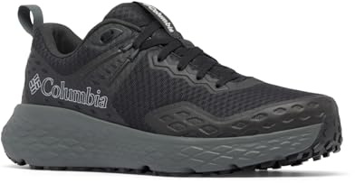 Columbia Men's Konos TRS Outdry, Low Rise Trekking and Hiking Shoes, Black/Grill, 8 Regular