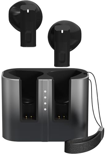 ZYKCEM BT12 Cuffie Bluetooth Wireless 5.3 con Microfono ENC, 24 Ore di Riproduzione Metallo Stereo Mini Auricolare Bluetooth, Cuffie Senza Fili per Samsung Apple iPhone