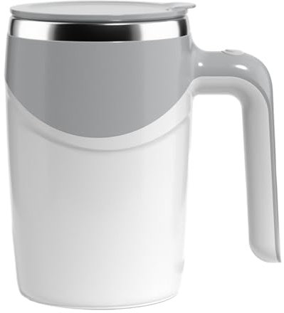 Bicchiere da caffè automatico, Tazza di miscelazione magnetica ricaricabile, Tazza da caffè per miscelazione automatica, Tazza da viaggio per agitazione magnetica, Tazza di miscelazione automatica