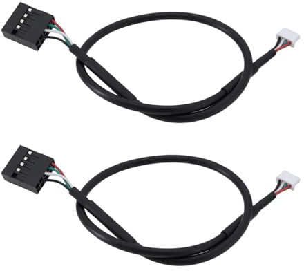 Create idea USB Bluetooth-kabel från 4-stift till 9-stift kompatibel med ASUS PCIe-skrivbordskort