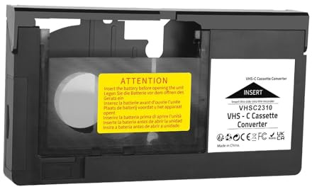 Guangcailun Lettore VCR Lettore di videocassette Negozio di nastri VHS Goditi la semplicità convertire la tua collezione nastri video senza problemi Conversione da VHS a digitale Accessori elettronici