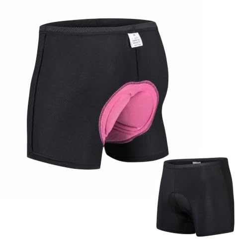 viiotu Girls 3D Padded Cycling Shorts Kids Black Childrens Bike Shorts Age 6-14 Lightweight Breathable Kids Shorts Girls (UK, Age, 12 Years, 14 Years, Regular, Black)