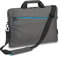 Pedea - Laptoptasche *Fashion* Notebook-Tasche bis 17,3 Zoll - Laptop Umhängetasche mit Schultergurt - Laptophülle grau - Notebooktasche für Damen & Herren