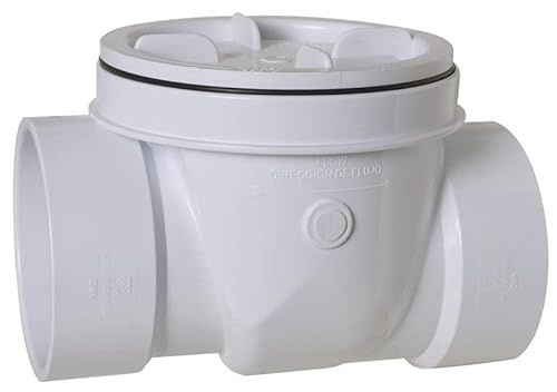 VALVE BACKWATER PVC 3 by SIOUX CHIEF MfrPartNo 869-S3PPK