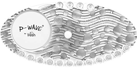 P-Wave Curve 10 Pack 30 Day Air Freshener For Home, Bathroom, Bedroom, Cupboards, Bins & Toilets, Highly fragranced Deodoriser, Recyclable, Mango