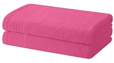 Degrees home - Juego de 2 Toallas de baño o Ducha - Juego de Toallas - 100% Algodón - 480g/m2-130x65 cms