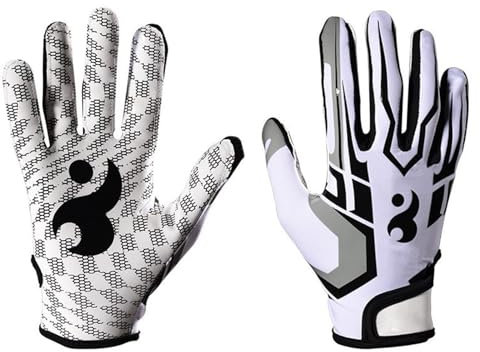 rutschfeste Sporthandschuhe, Football Rugb Handschuhe Wärme Atmungsaktive Vollfinger Baseballhandschuhe Handschutz Hochelastische Handschuhe Motorradhandschuhe Sporthandschutz Für Männer Frauen Gym