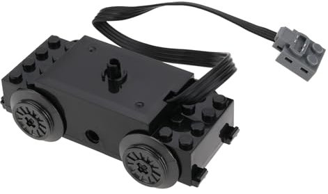 ECSiNG A Set Power Functions Train Motor Remote Control Battery Box Train Engines Wooden Block Power Motor Mechanical Group Compatible with Lego 88002 Motor