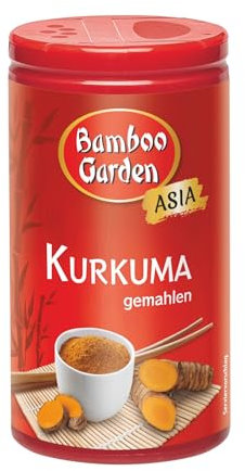 Bamboo Garden - Kurkuma gemahlen | Vegan, natürliche Zutaten | 45 g in der Dose