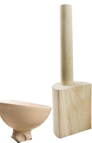 Wooden Clay Paddle Ergonomic Design Multi-Purpose High Hardness