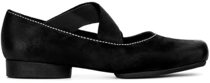 Scarpe Ballerine Mary Jane Donna Comode Pelle Tacco Basso Punta Quadrata Basse Eleganti Mary Janes Mocassini Pianta Larga