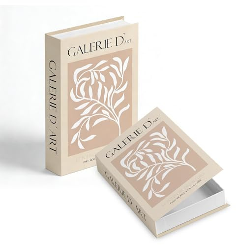 ZHITENG Libros Decorativos con Libro Caja, Decoracion Caja Libro Decoración