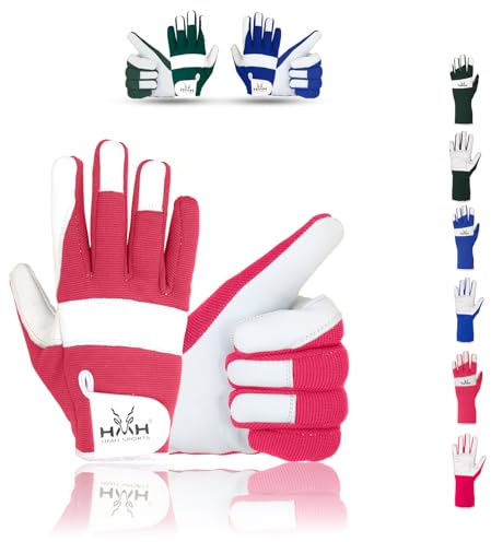 Guantes de jardinería para mujeres y hombres, guantes de trabajo resistentes para hombres y mujeres, guantes de destreza, guantes de jardinería resistentes guantes de jardín para mujeres y hombres