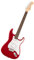 Squier by Fender Debut Collection™ Stratocaster® Electric Guitar, Laurel Fingerboard, White Pickguard, Dakota Red