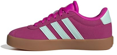 adidas Unisex Kinder VL Court 3.0 Shoes Kids Schuhe, Shock Pink/Semi Flash Aqua/Lucid Lemon