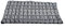 Leewadee Zabuton Seating Cushion – Square Floor Seat for Meditation Exercises, Light Yoga Mat Filled with Eco-Friendly Kapok, 70 x 70 cm, black