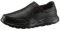 Skechers Mens Flex Advantage Sr - Bronwood Slip On Trainers, Black Leather, 13 UK