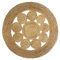 Atmosphera - Tapis ajouré Esra en Jute D80 cm